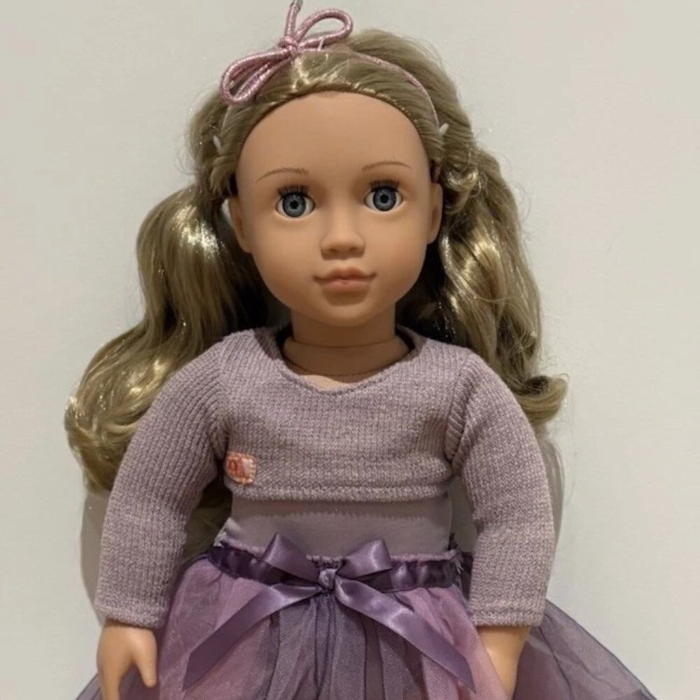 Our Generation Savannah 18” Ballerina Doll Original Outfit Retired